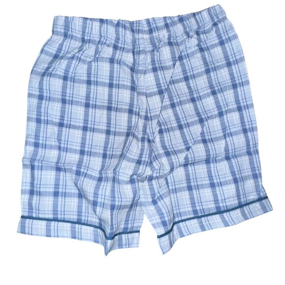 Petite Plume Boys Blue Plaid Pajama Set Size 10 - Cotton & Modacrylic - Picture 9 of 13